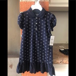 Adorable girls sailor dress and tap pant.